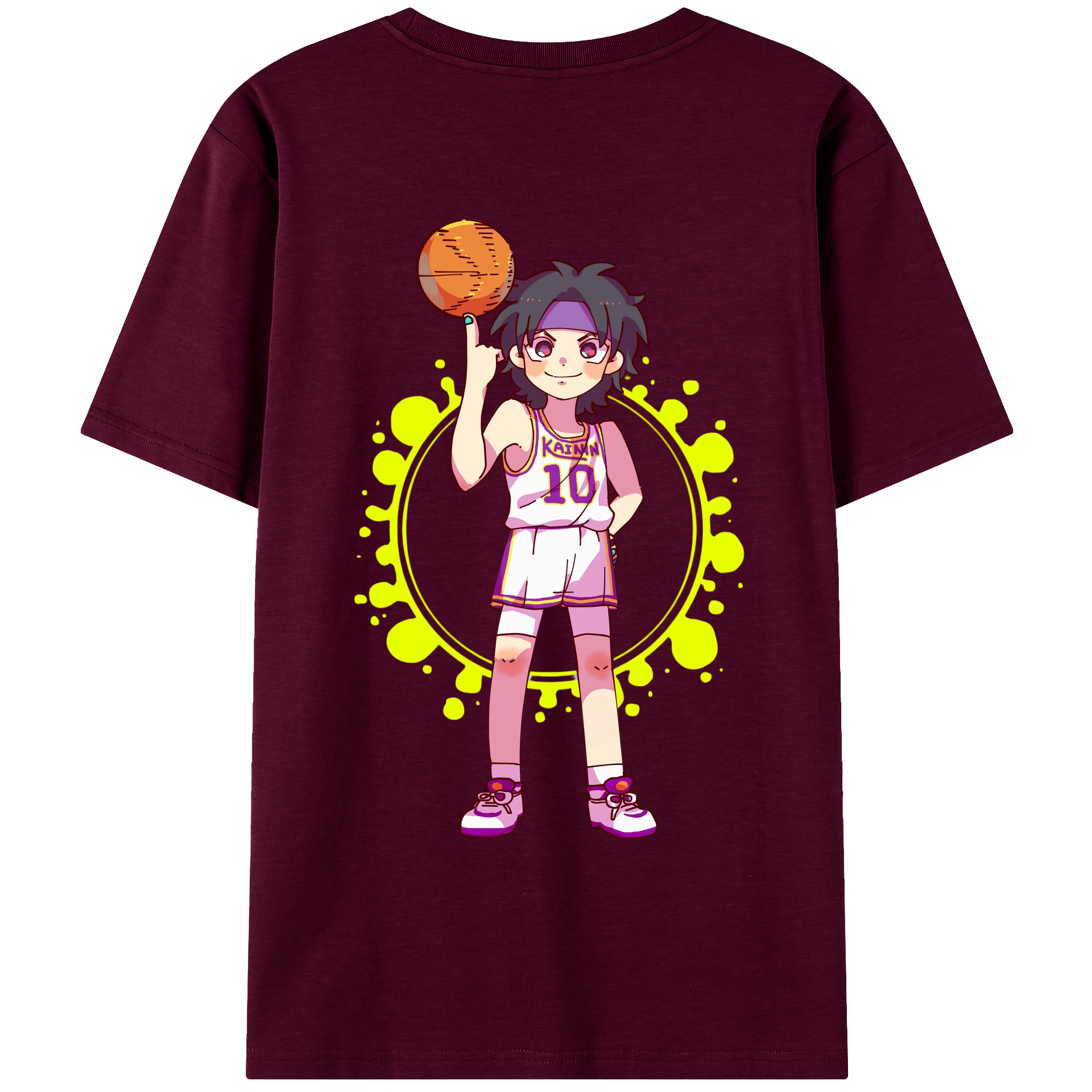 （画像用） SLAM DUNK／スラムダンク レディース半袖Tシャツ(バックプリント)